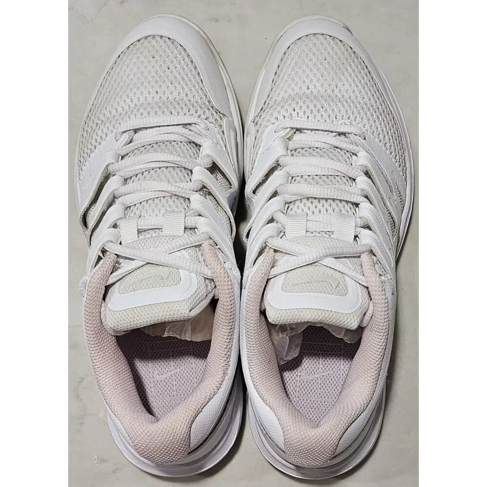 NikeCourt Air Zoom Prestige White Pink Women's Size 6.5 Tennis Shoes AA8024